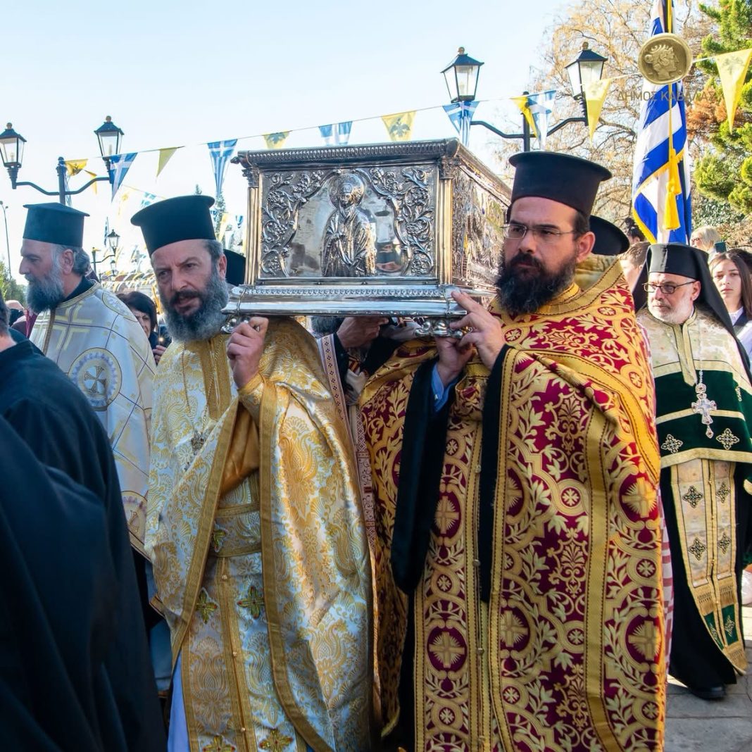 Με-ιδιαίτερη-λαμπρότητα-πραγματοποιήθηκε-ο-εορτασμός-του-Αγίου-Γρηγορίου-του-Θεολόγου-στο-Δημοτική-Κοινότητα-της-Νέας-Καρβάλης